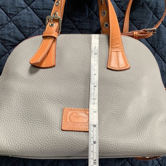 Dooney & Bourke pebbled leather domed satchel - Picture 7 of 16